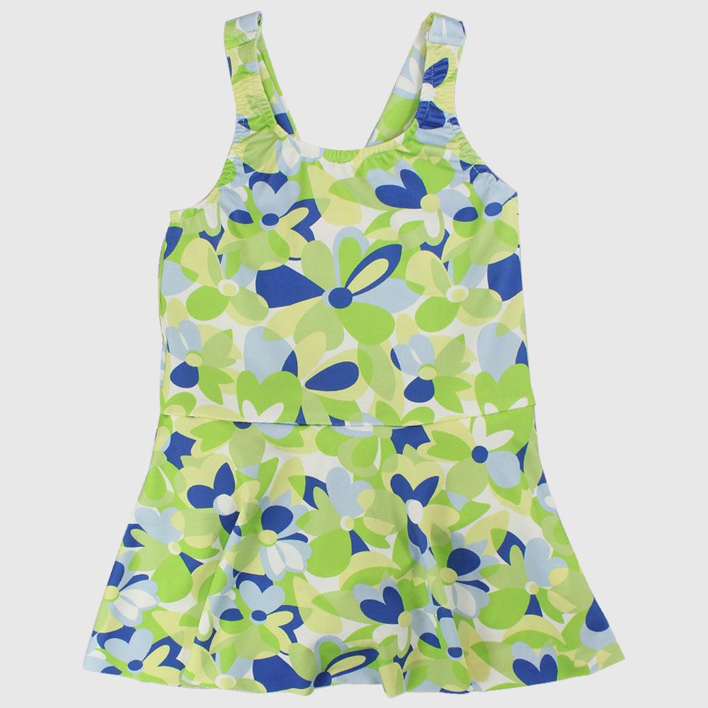 Flowery Swim Suit - Ourkids - Quokka