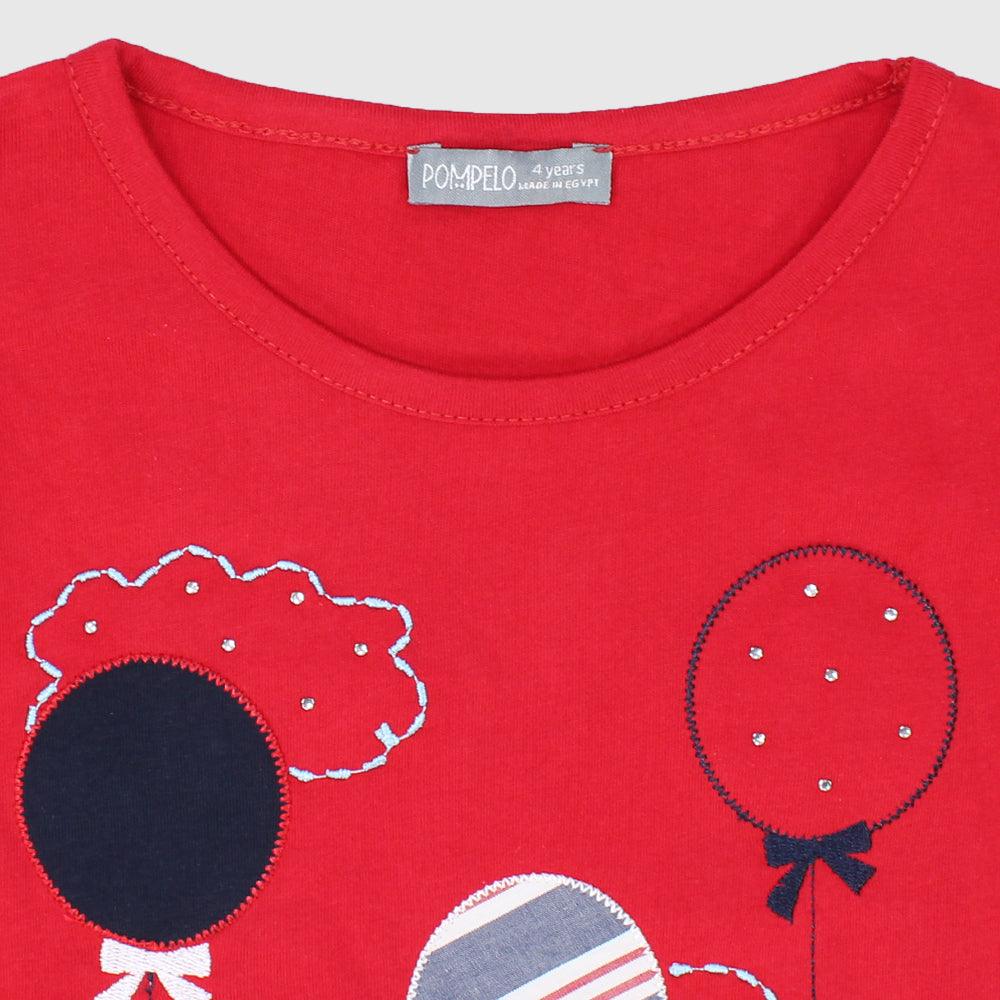 Flying Balloons Sleeveless T-Shirt - Ourkids - Pompelo