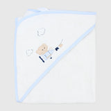 Flying Elephant Baby Hooded Towel - Ourkids - Bumber