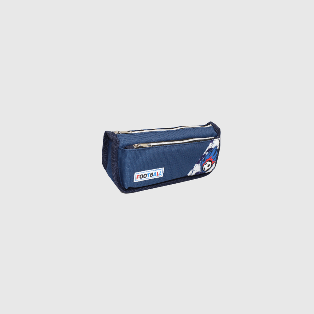 Football Navy Pencil Case - Ourkids - TWK