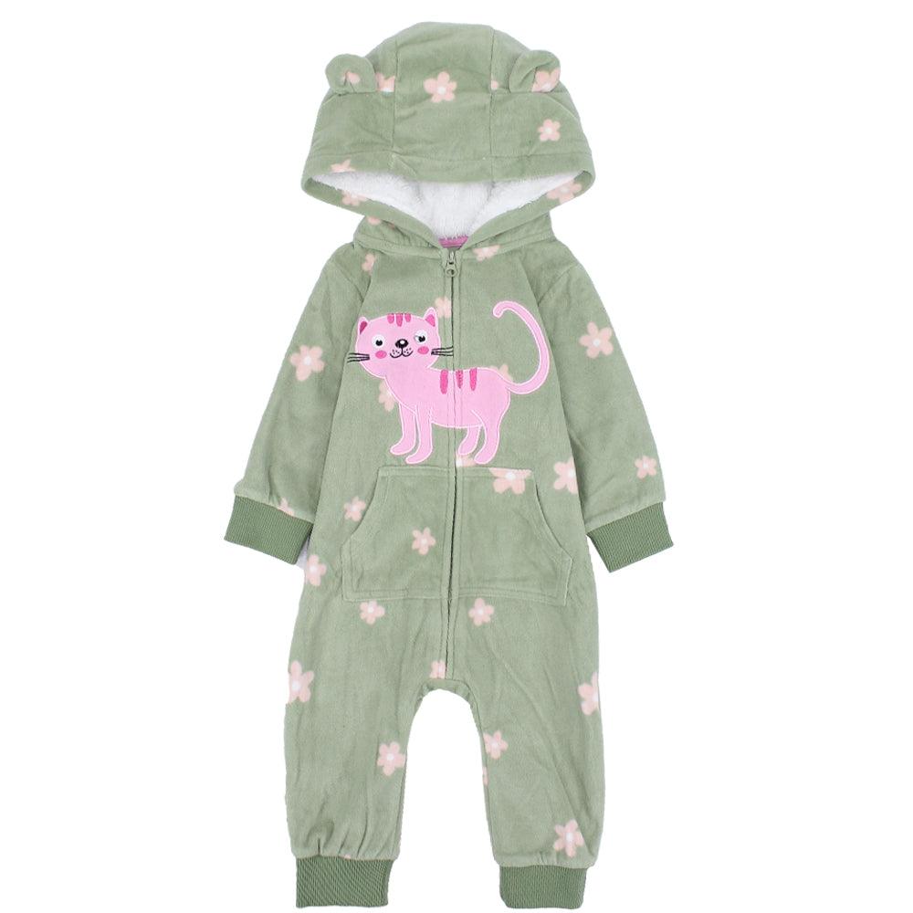 Footless Hooded Baby Kitten Onesie - Ourkids - Carter's