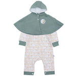 Footless Onesie + Poncho - Ourkids - Junior