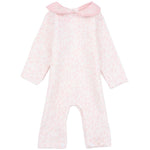 Footless Pink Onesie With Collar - Ourkids - Junior