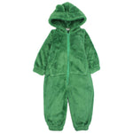 Footless Teddy fleeced Hooded Onesie - Ourkids - Ourkids