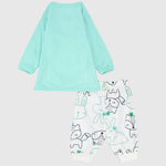 Fox & Bunny Long-Sleeved Pajama - Ourkids - JOKY