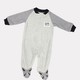 Fox Head Long-Sleeved Baby Footie - Ourkids - Carter's