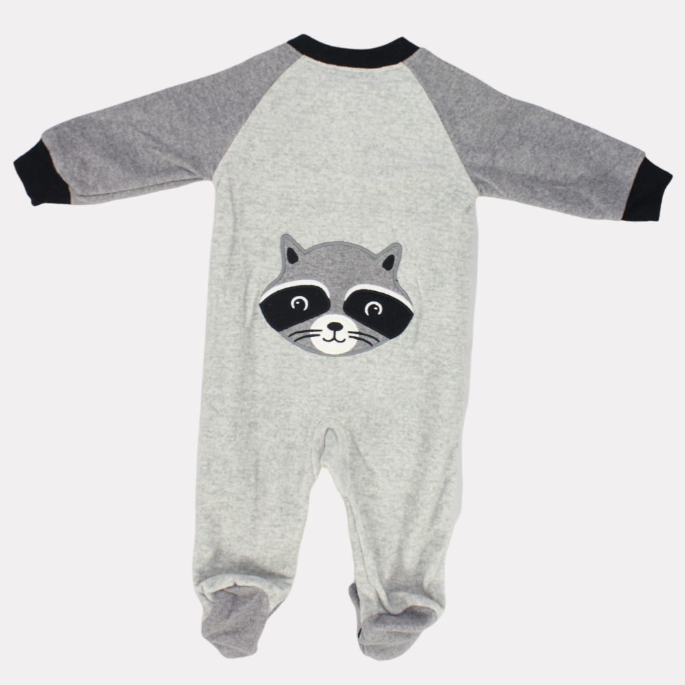 Fox Head Long-Sleeved Baby Footie - Ourkids - Carter's