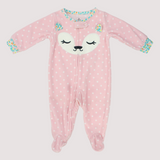 Fox Head Long-Sleeved Baby Footie - Ourkids - Carter's