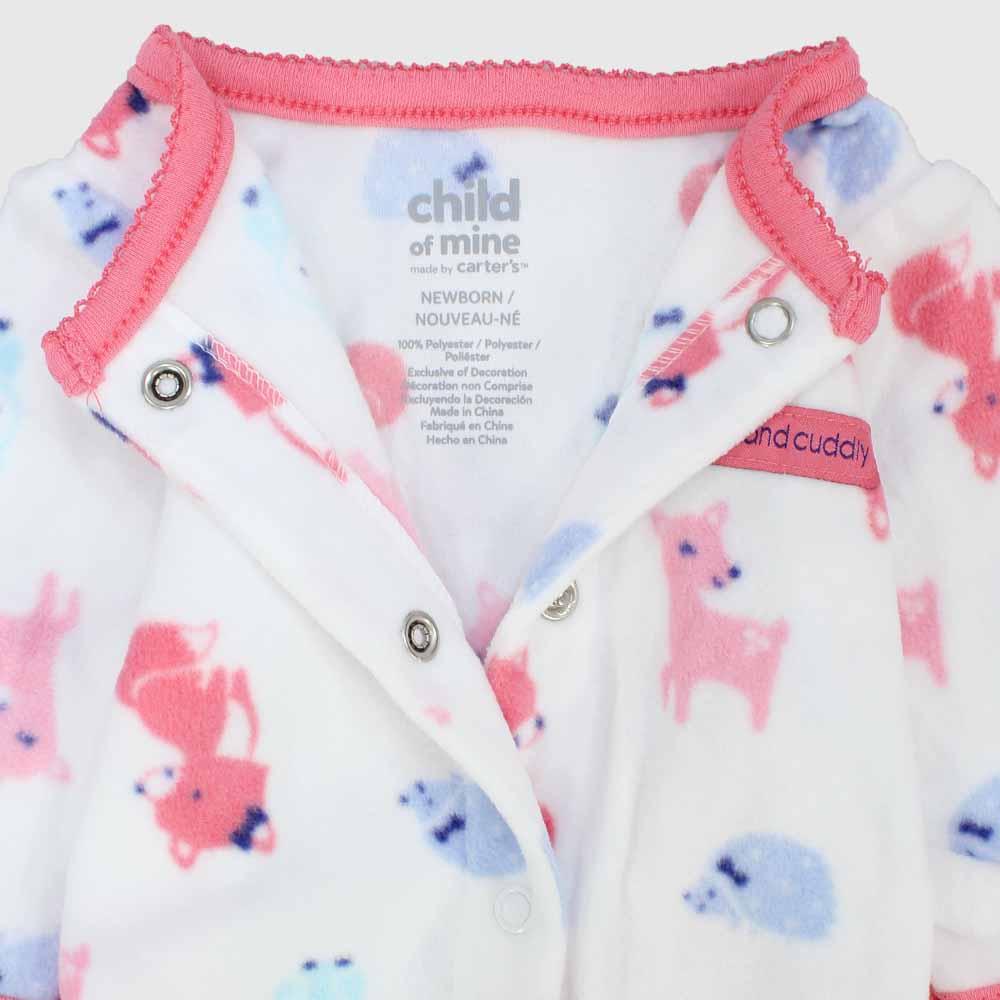 Foxy Long-Sleeved Baby Footie - Ourkids - Carter's