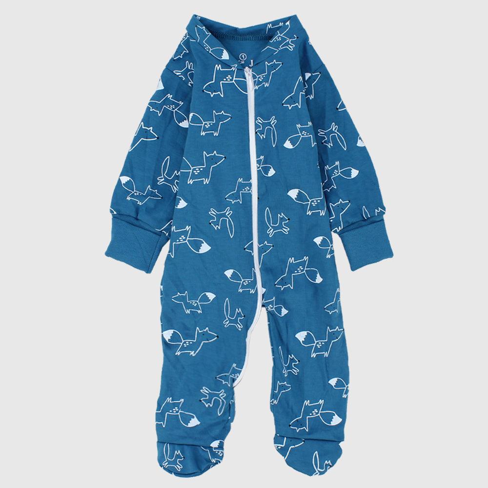 Foxy Long-Sleeved Baby Footie - Ourkids - JOKY