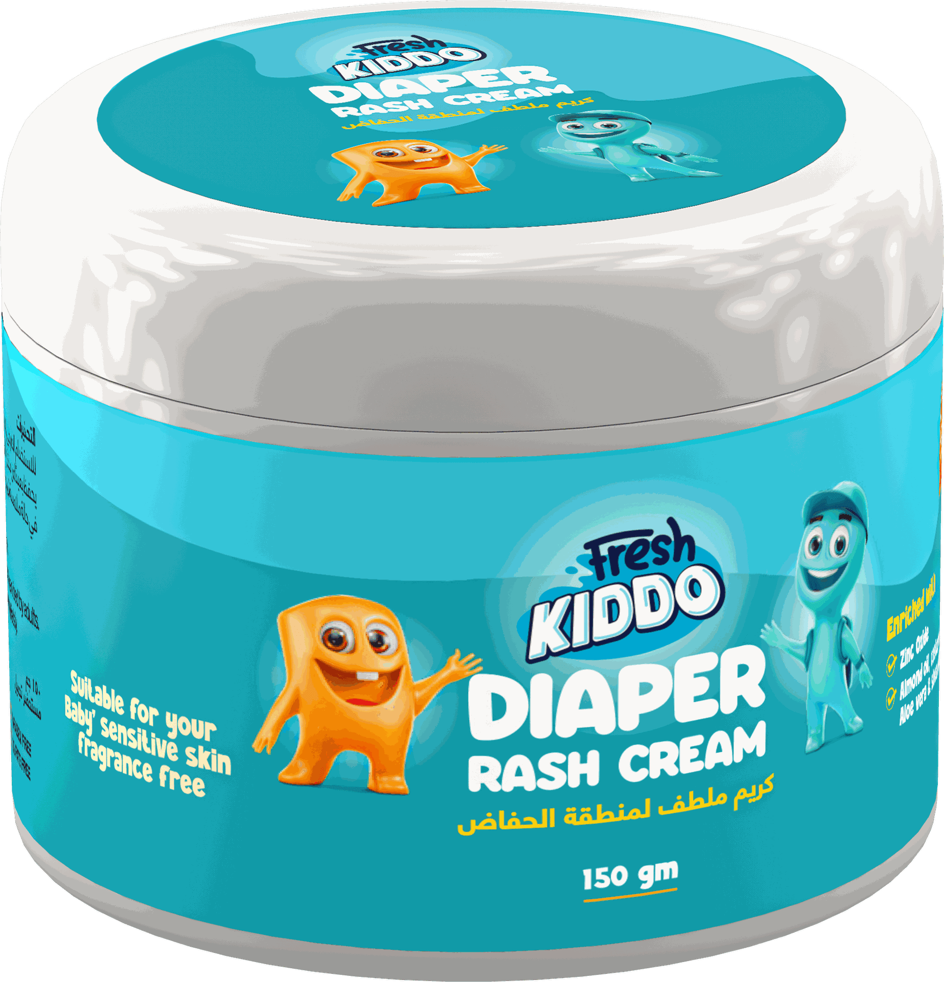 Fresh Kiddo Diaper Rash Cream 150 ml - Ourkids - Fresh Kiddo