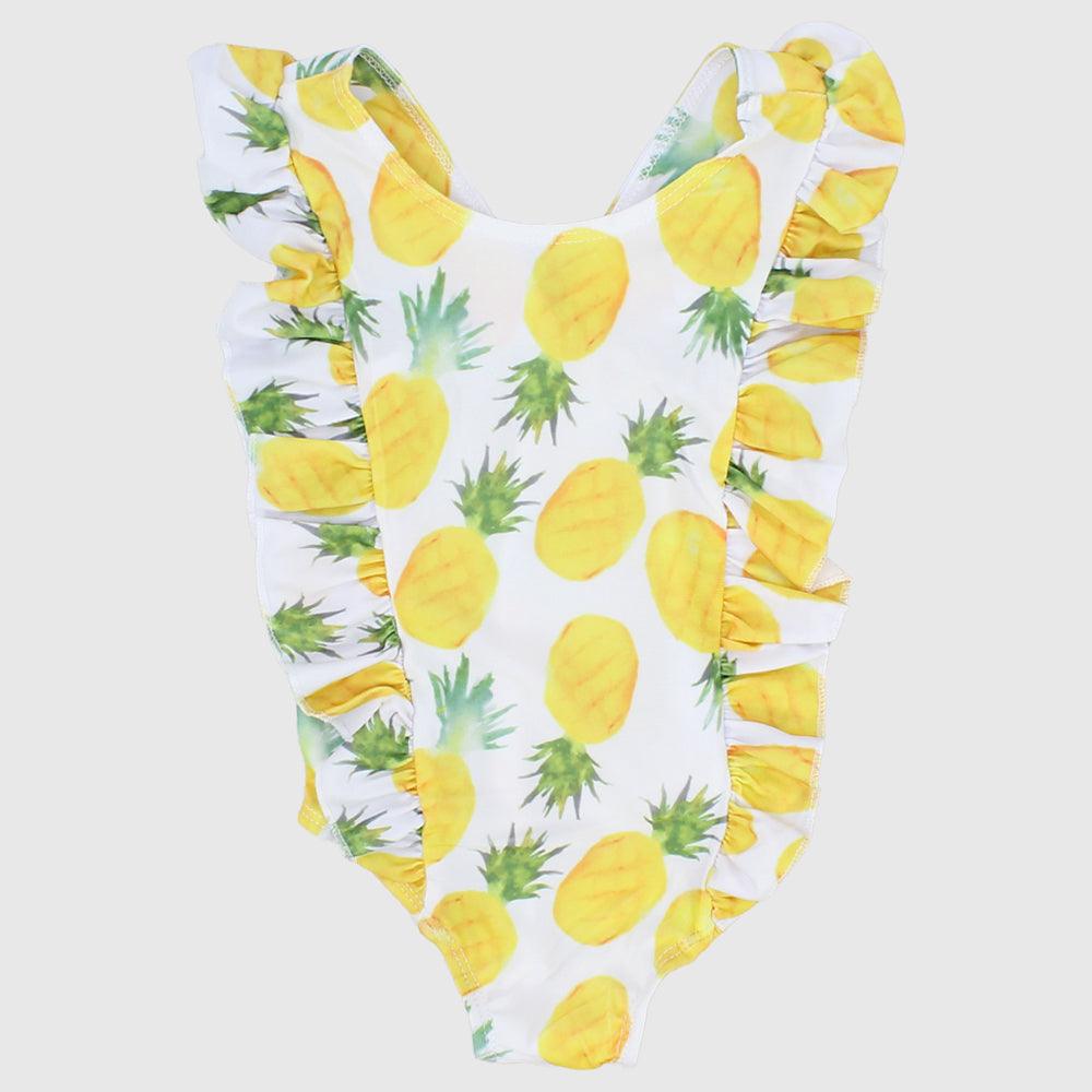 Fresh Pineapple One-Piece Swim Suit - Ourkids - Bella Bambino