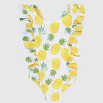 Fresh Pineapple One-Piece Swim Suit - Ourkids - Bella Bambino