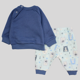 Friendly Bears Long-Sleeved Fleeced Pajama - Ourkids - Al Sayad