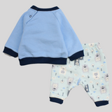 Friendly Bears Long-Sleeved Fleeced Pajama - Ourkids - Al Sayad