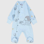 Friendly Hedgehog Long-Sleeved Baby Footie - Ourkids - JOKY