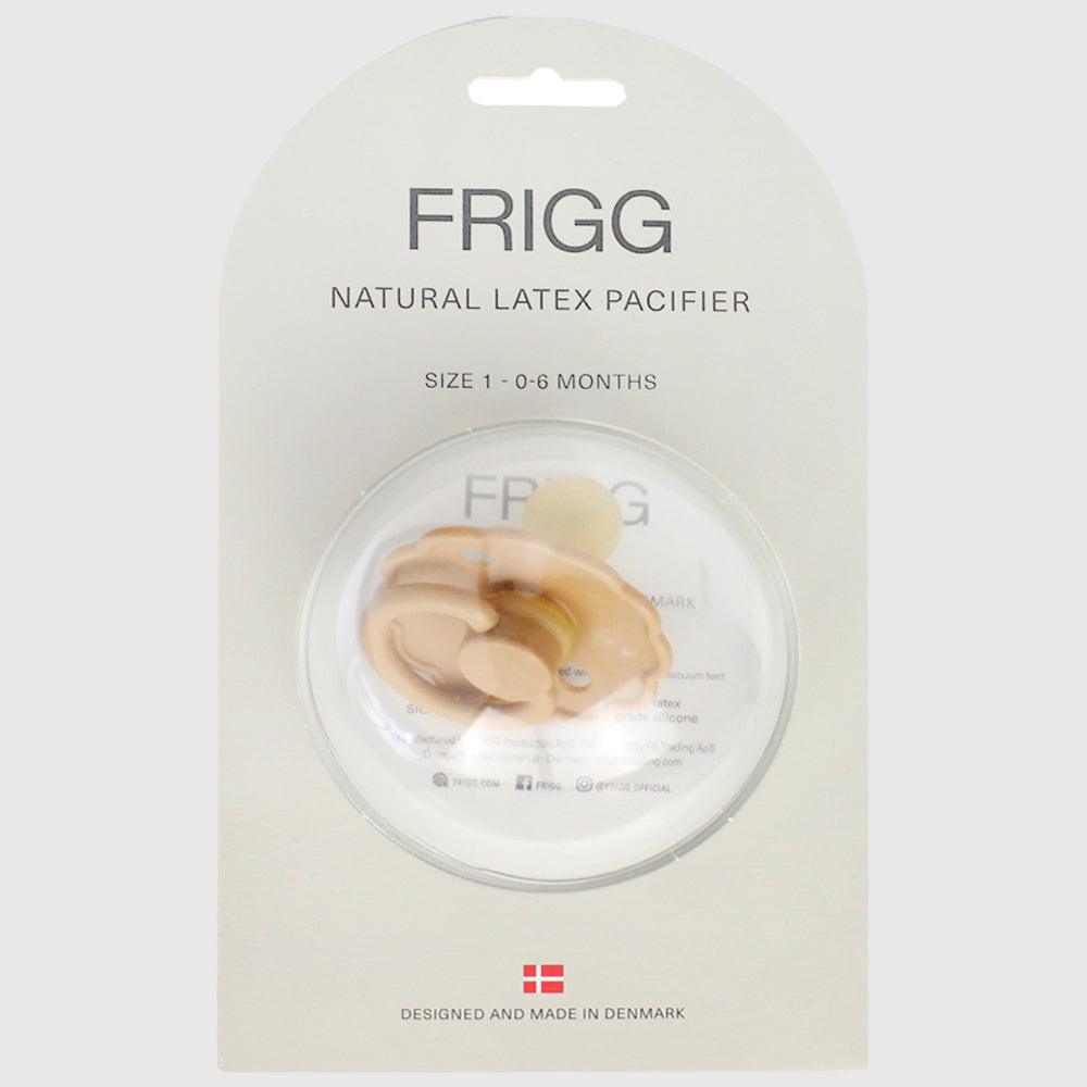 Frigg Natural Latex Pacifier 0-6 Months (Cappuccino Pack) - Ourkids - Frigg