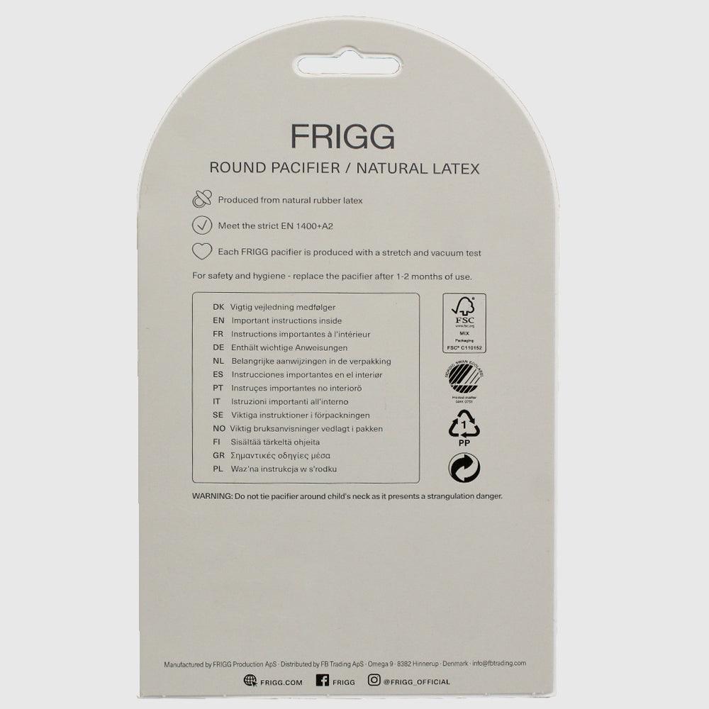 Frigg Natural Latex Pacifier 0-6 Months - Ourkids - Frigg