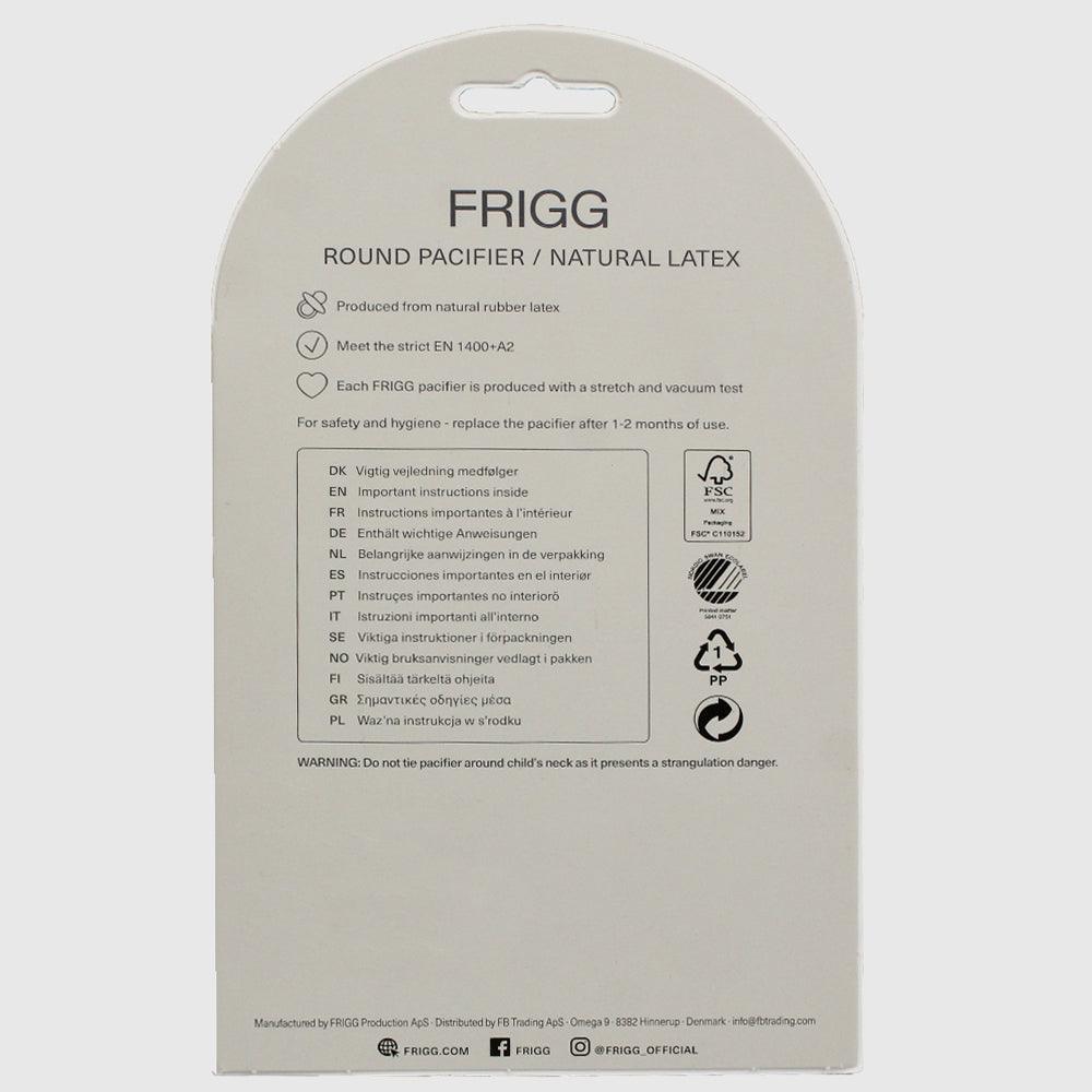 Frigg Natural Latex Pacifier 6-18 Months - Ourkids - Frigg