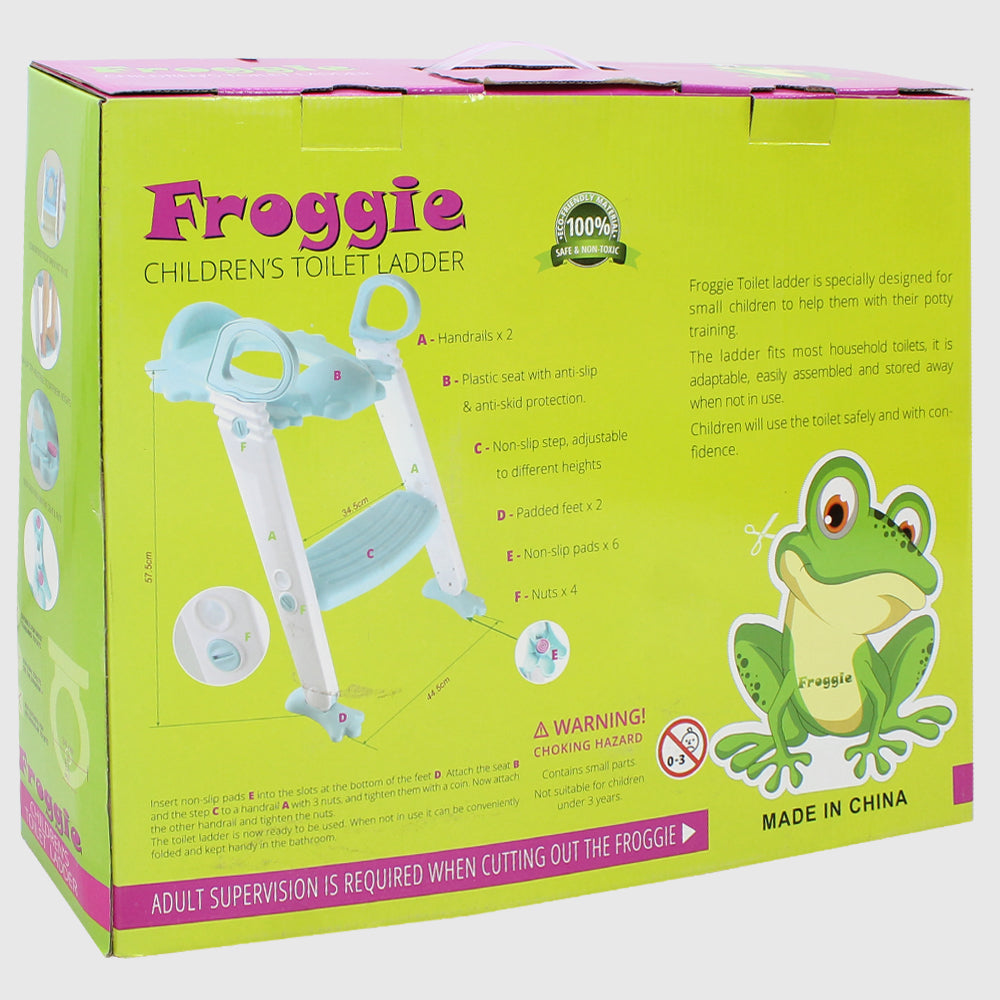 Froggie Children's Toilet Ladder - Ourkids - Froggie