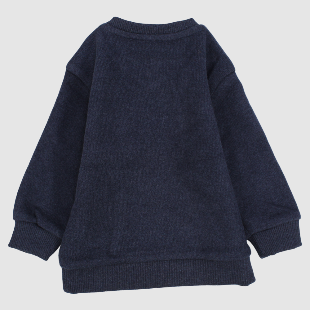 Froggy Long-Sleeved Fleeced Sweatshirt - Ourkids - Pompelo