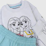 Frozen Long-Sleeved Fleeced Pajama - Ourkids - Morenella