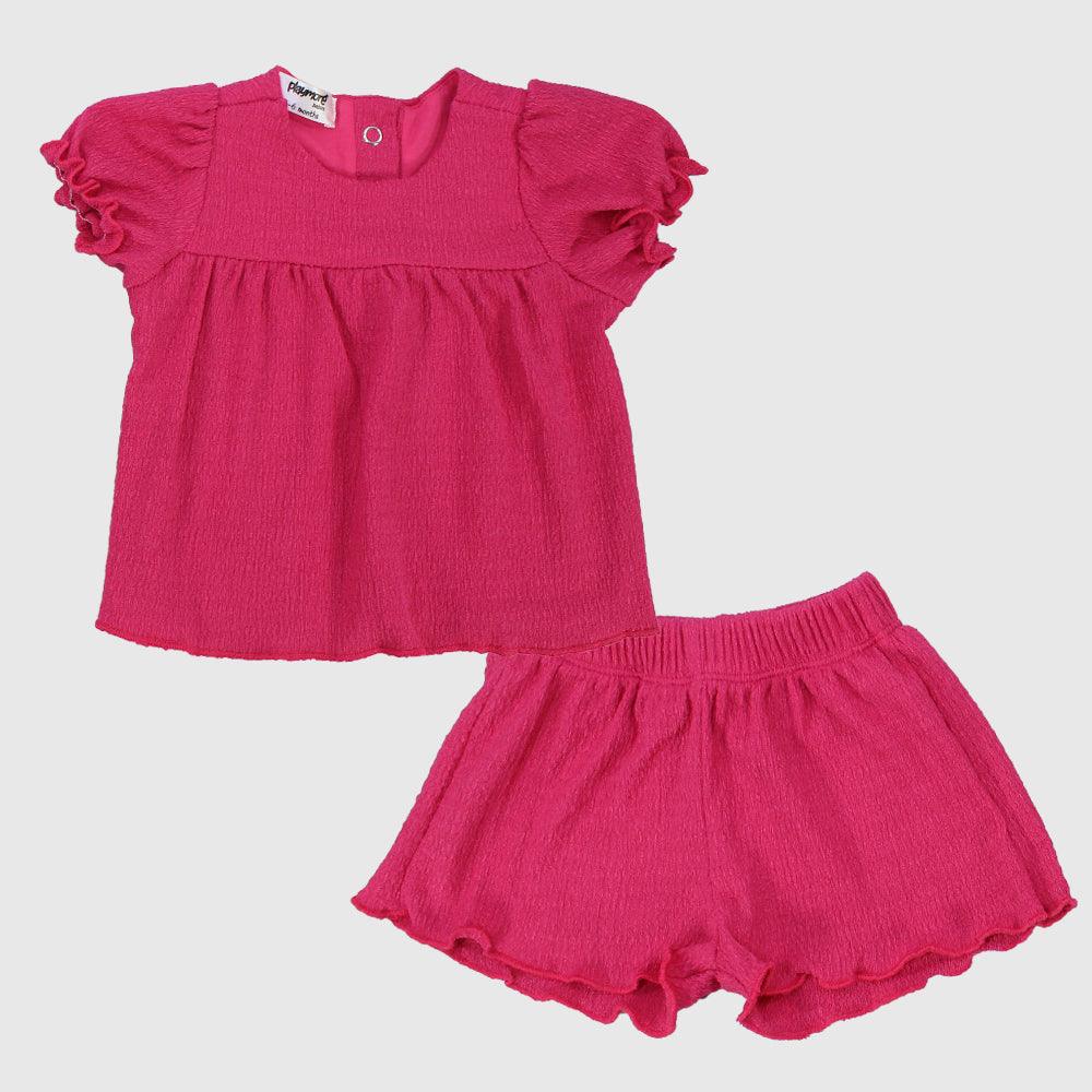 Fuchsia 2-Piece Outfit Set - Ourkids - Playmore