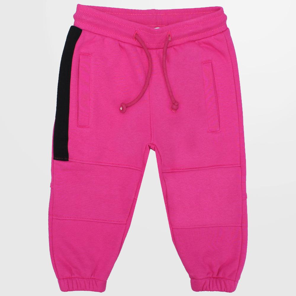 Fuchsia Fleeced Sweatpants - Ourkids - Playmore