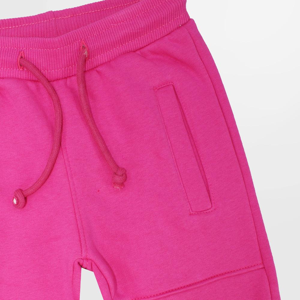 Fuchsia Fleeced Sweatpants - Ourkids - Playmore