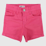 Fuchsia Gabardine Shorts - Ourkids - Playmore