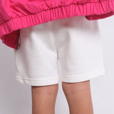 Fuchsia Long-Sleeved Gabardine Jacket - Ourkids - Playmore