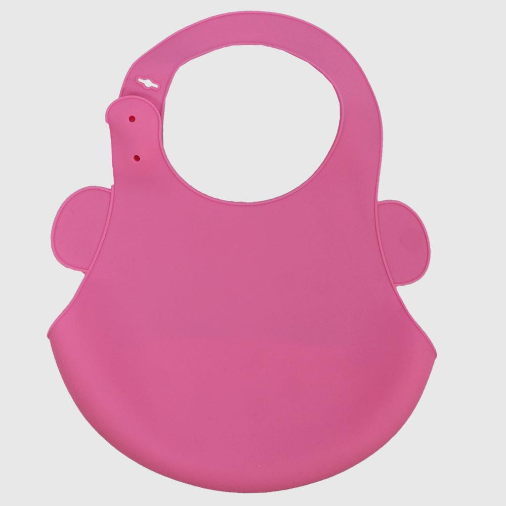 Fuchsia Silicone Bib - Ourkids - Bella Bambino