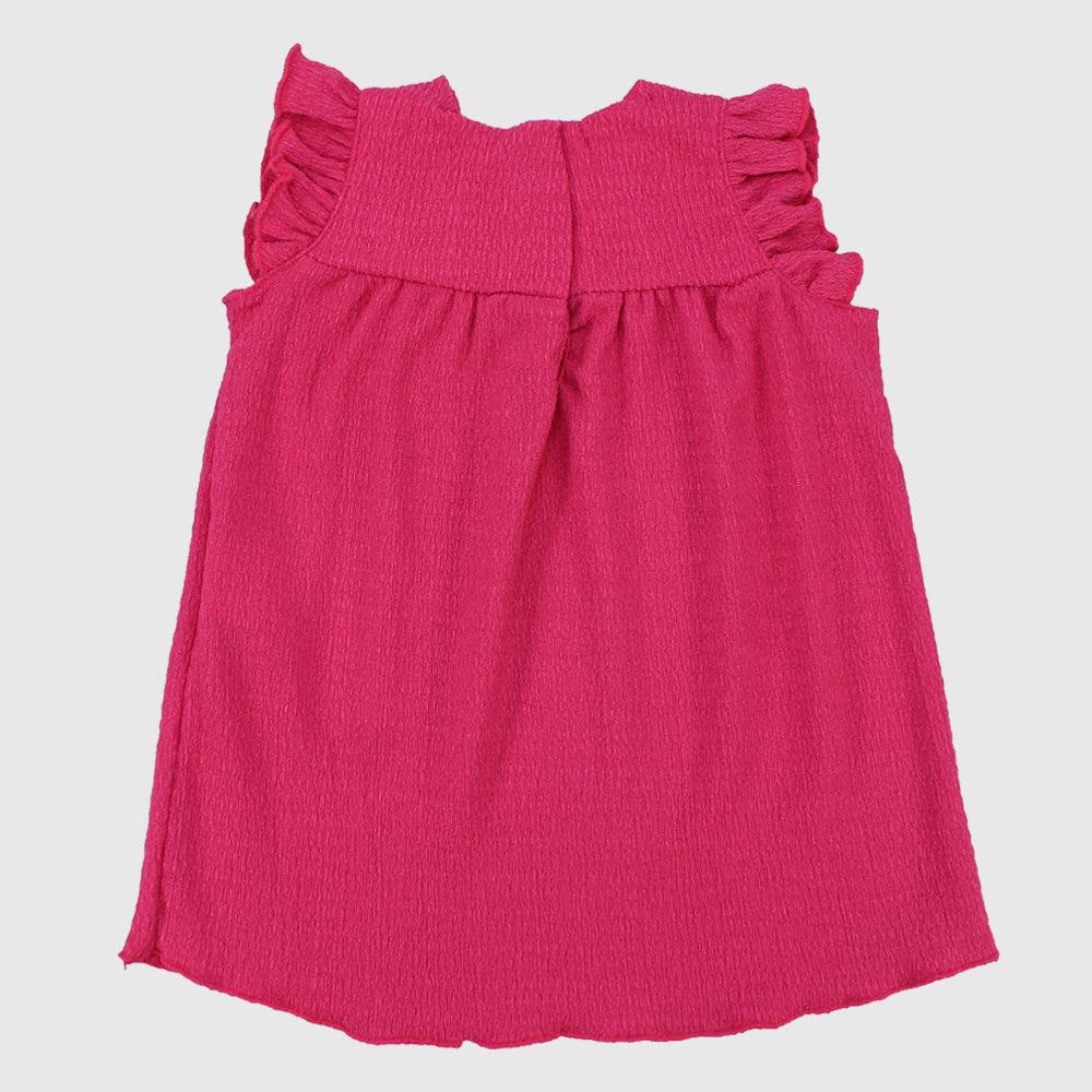 Fuchsia Sleeveless Dress - Ourkids - Playmore