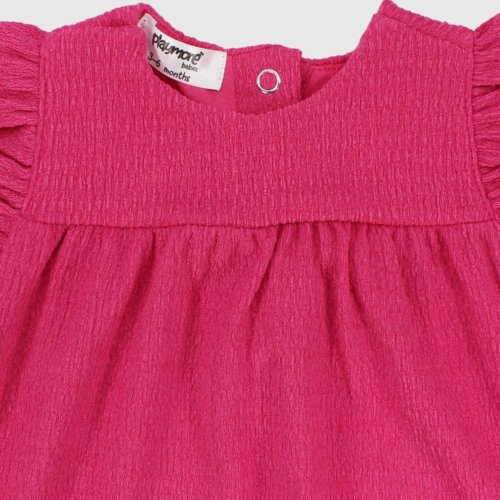 Fuchsia Sleeveless Dress - Ourkids - Playmore