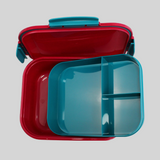 Fuchsia/Teal The New M-Design Fresco Lunch Box - 2.1 L - Ourkids - M Design