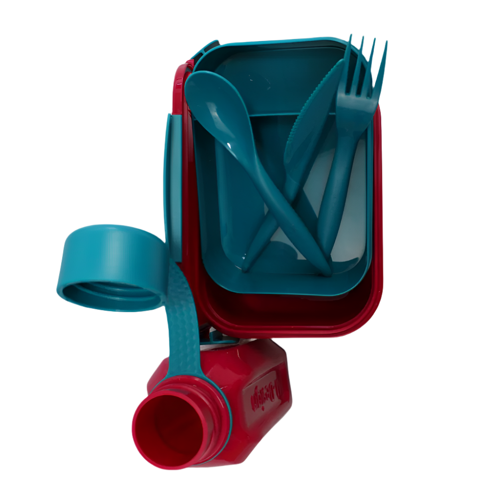 Fuchsia/Teal The New M-Design Lunch Set - 1.1 L - Ourkids - M Design