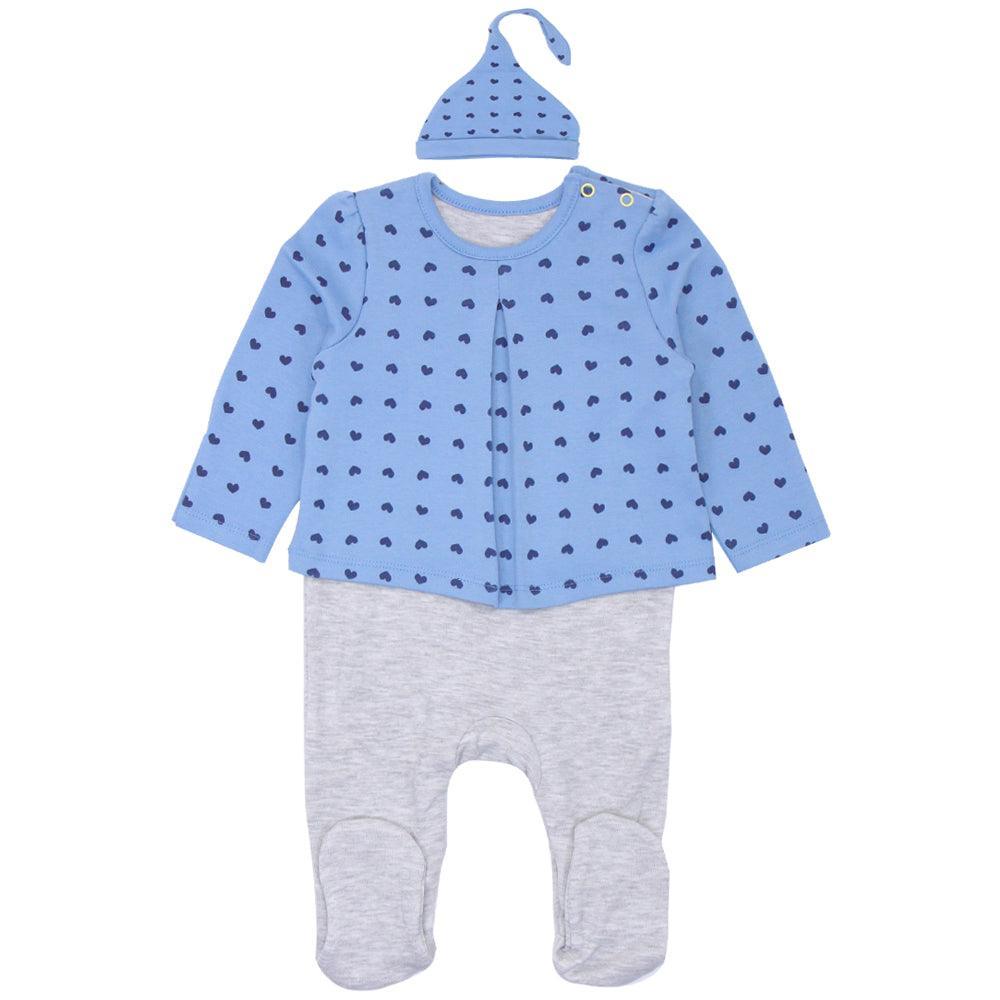 Full of love Baby Footie - Ourkids - Ourkids