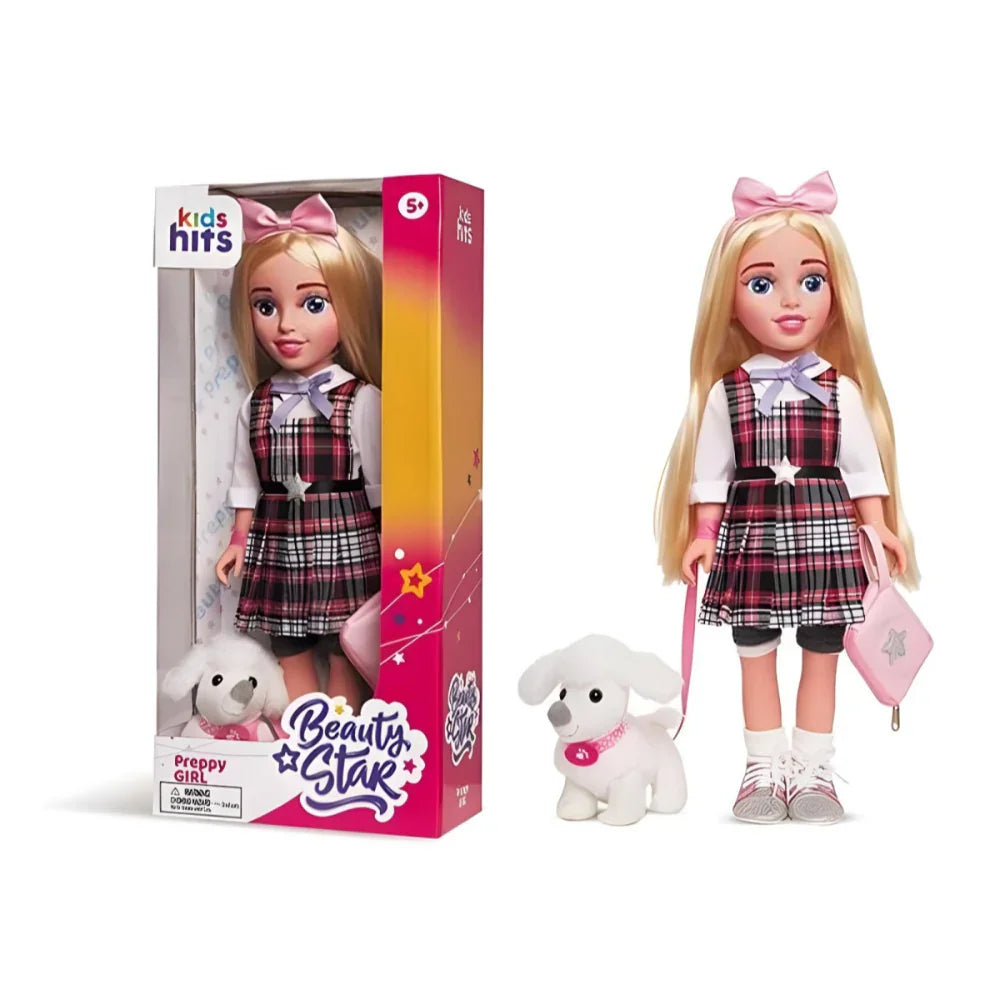 Kids Hits Beauty Star Preppy Girl Doll - Toys