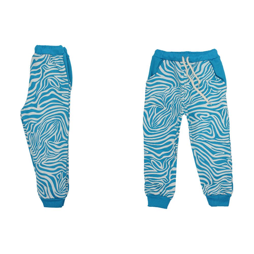 Fun Zebra Long-Sleeved Fleeced Pajama - Ourkids - JOKY