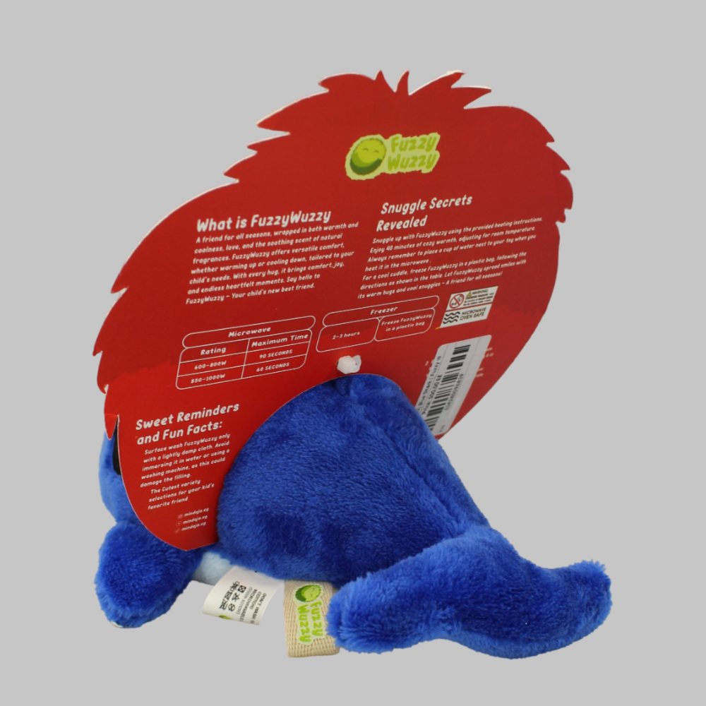 Fuzzy Wuzzy - The Blue Shark - Ourkids - The Slime Kit