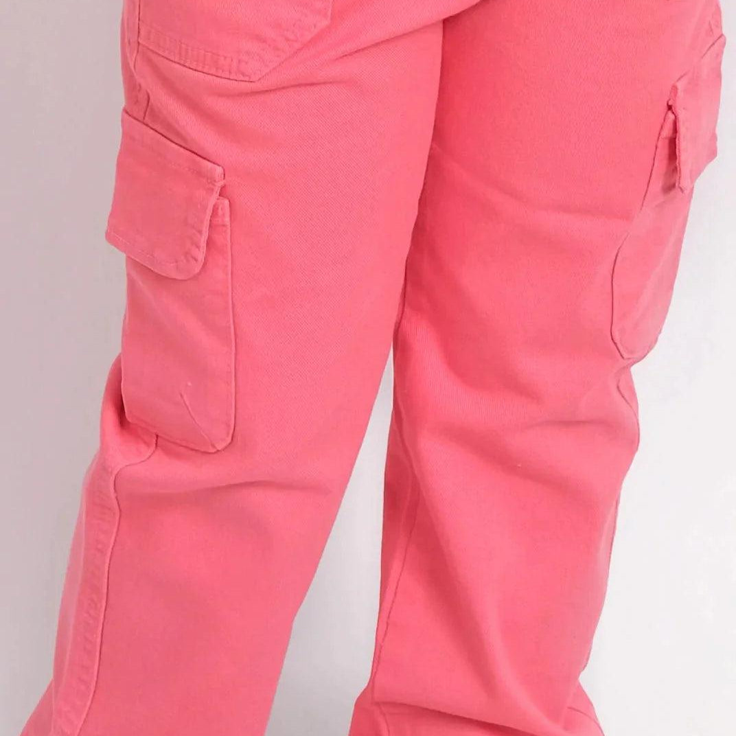 Gabardine Cargo Pants - Ourkids - Playmore