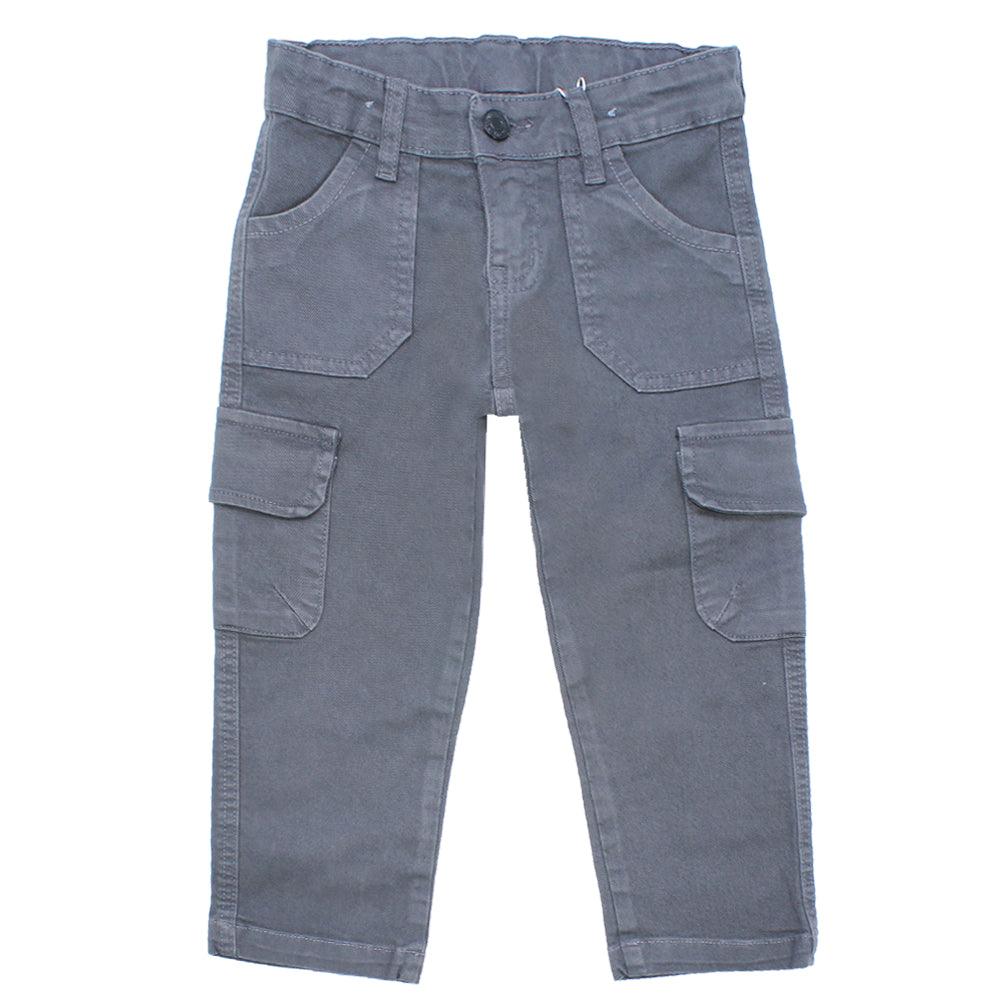 Gabardine Cargo Pants - Ourkids - Playmore