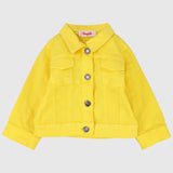 Gabardine Long-Sleeved Jacket - Ourkids - Pompelo