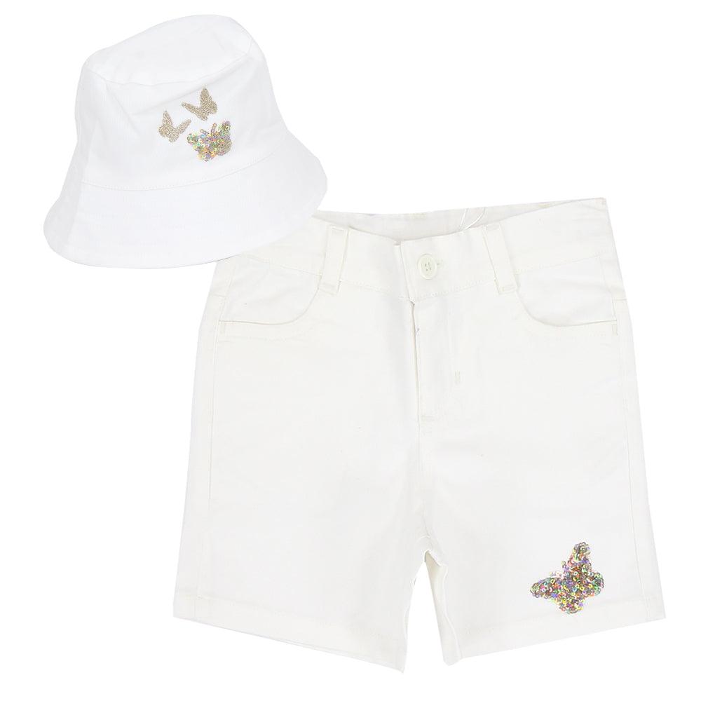 Gabardine Shorts + Bucket Hat - Ourkids - Okapi