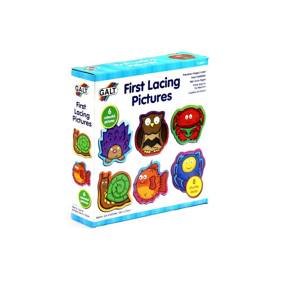 Galt Play & Learn - First Lacing Pictures Art Kit - Ourkids - Galt