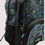 Gaming Black 17 Inches Backpack - Ourkids - Smiggle