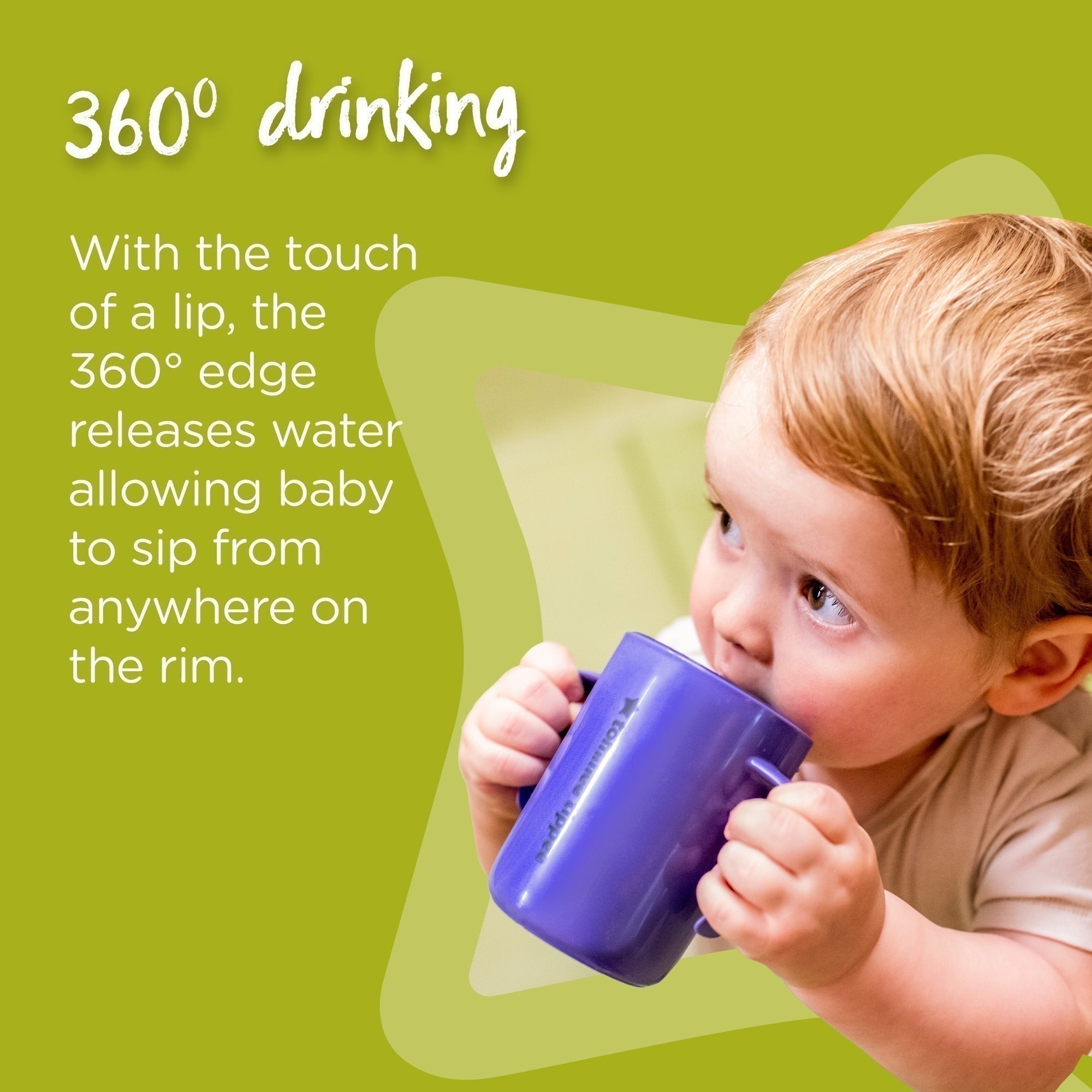 Easiflow 360° Non-Spill Cup – Orange
