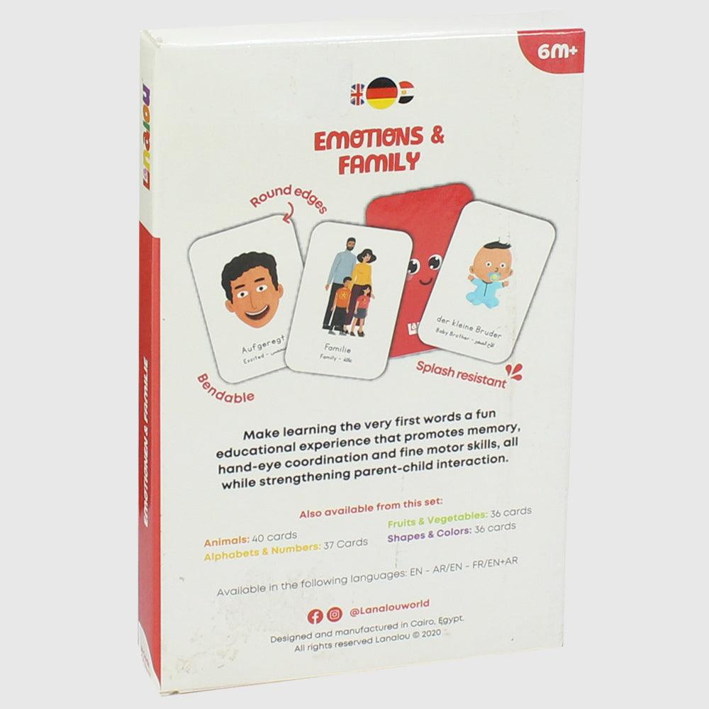 German (AR+EN) | Emotions & Family - Ourkids - Lanalou