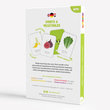 German (AR+EN) | Fruits & Vegetables - Ourkids - Lanalou