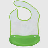 Giraffe Bib With Silicone Pocket - Ourkids - Bella Bambino